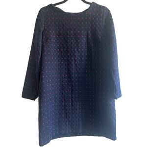 Danchoo long sleeve shift dress size medium